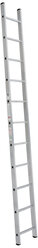 Лестница приставная односекционная Новая высота NV 1210, алюминиевая, 11 ступеней, 3,88 м