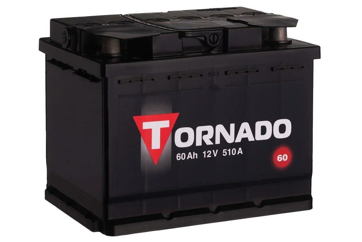 Аккумулятор Tornado 60Ач обратная полярность 560108080