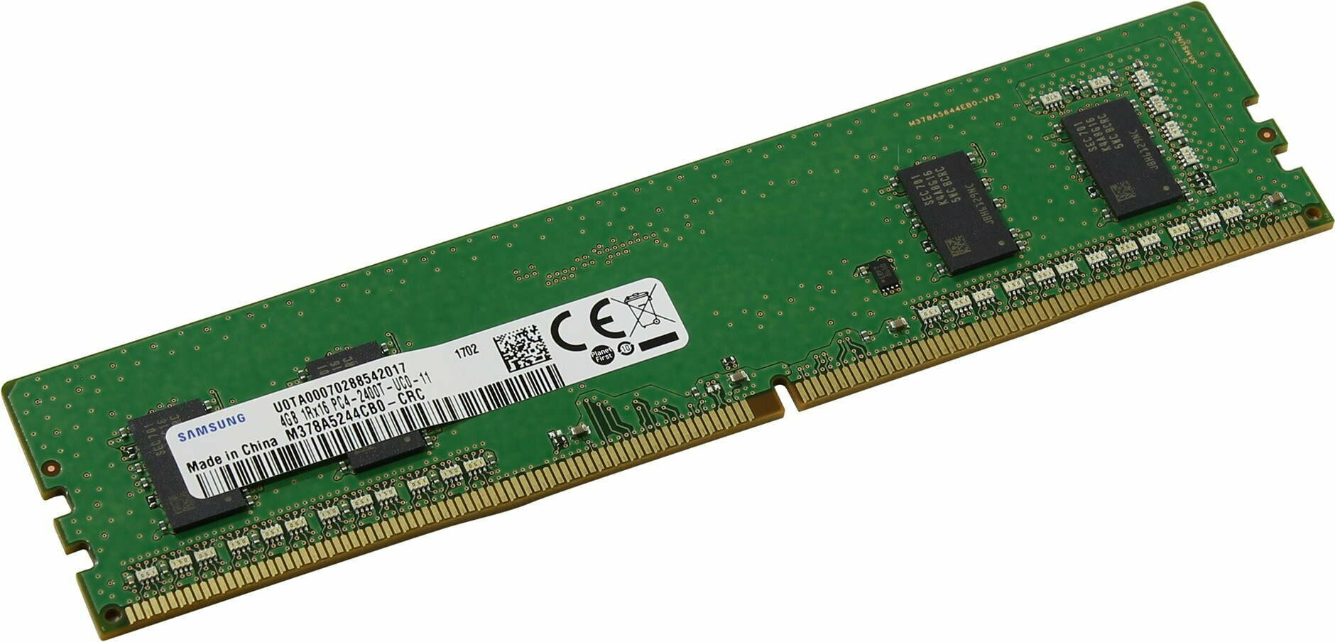 Samsung Оперативная память Samsung M378A5244CB0-CRC DDR4 - 4ГБ 2400, DIMM, OEM