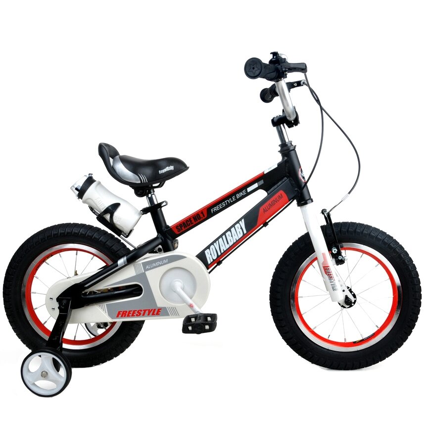 ROYAL BABY детский Велосипед Freestyle Space №1 Alloy - 16 дюймов (черный)