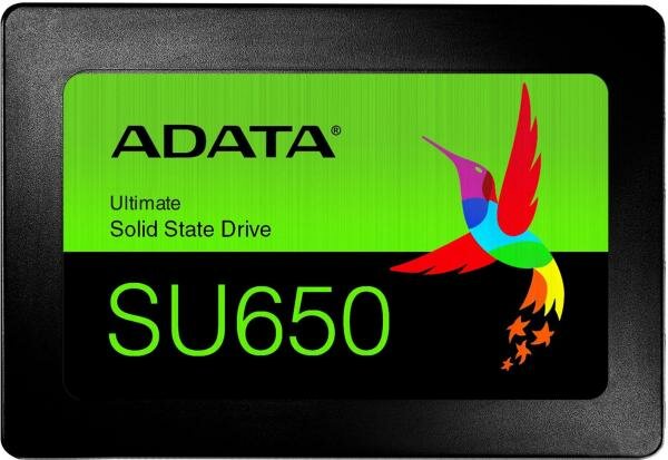 Твердотельный накопитель SSD 2.5 120 Gb A-Data ASU650SS-120GT-R Read 520Mb/s Write 450Mb/s 3D NAND TLC