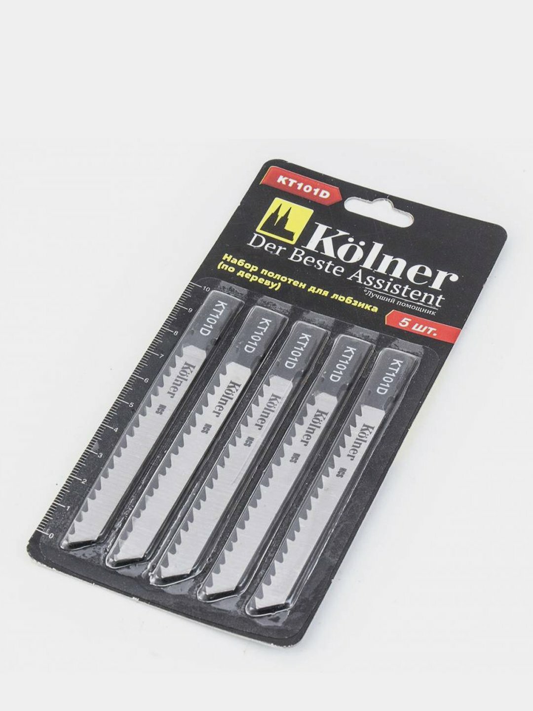 фото Пильное полотно для электролобзика по дереву Kolner KT 101D, 100*4 мм