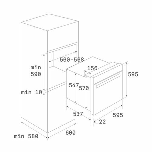 Электрический духовой шкаф TEKA HLB 840 P SS - фото №8