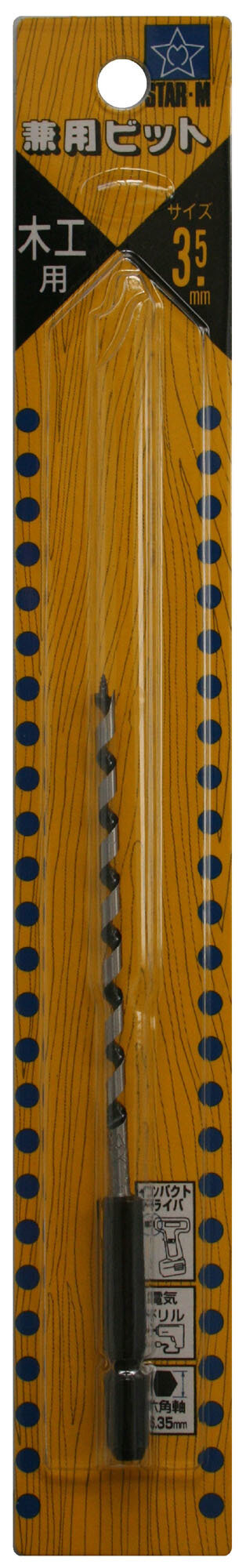 фото Сверло шнековое D3.5мм Star-M №.6-035