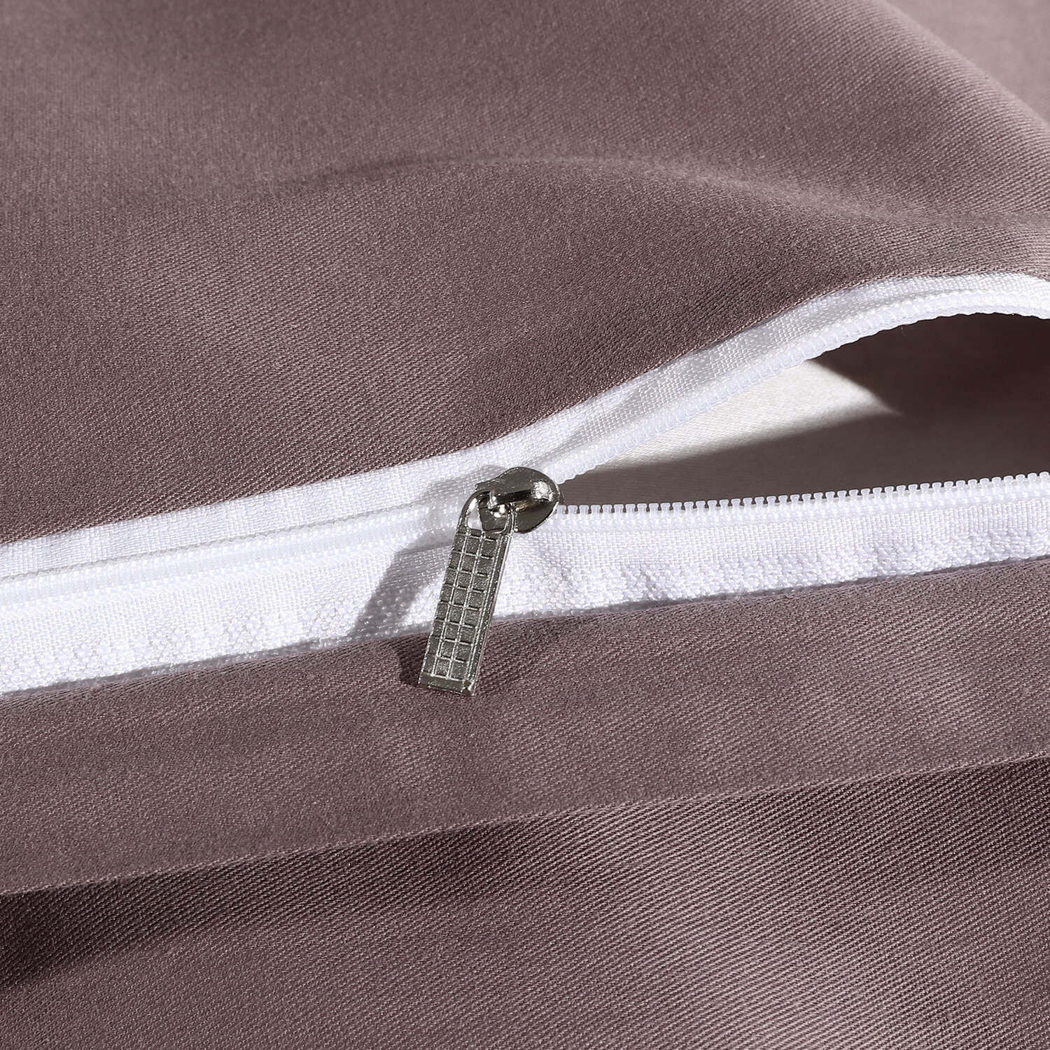 Комплект постельного белья Однотонный Сатин Элитный OCE007 - фотография № 4