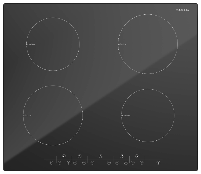 Индукционная варочная панель DARINA 5P EI 313 B