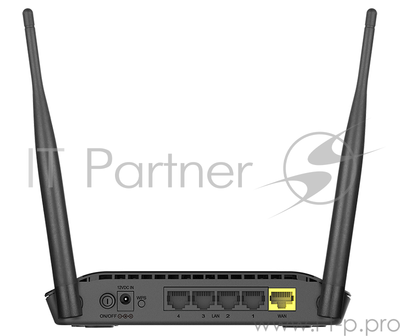 D-Link Dir-615s/a1c, Wireless N300 Router with 1 10/100Base-TX WAN port, 4 10/100Base-TX LAN ports.