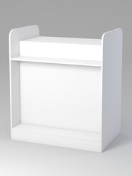 Каркас кассовых столов "ривьера молди" №1, 1А, 3, 3А (правосторонний), Белый 103.6 x 70 x 120 см