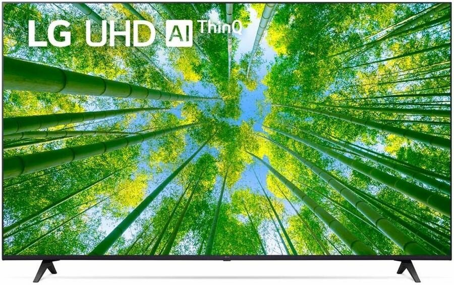 Телевизор LG 55UQ80001LA, 55", Ultra HD 4K, темно-синий