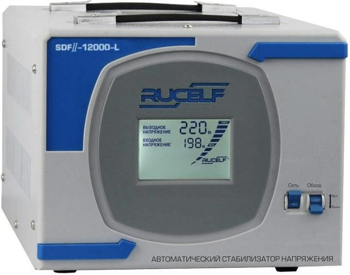 Стабилизатор напряжения Rucelf SDF. II-12000-L