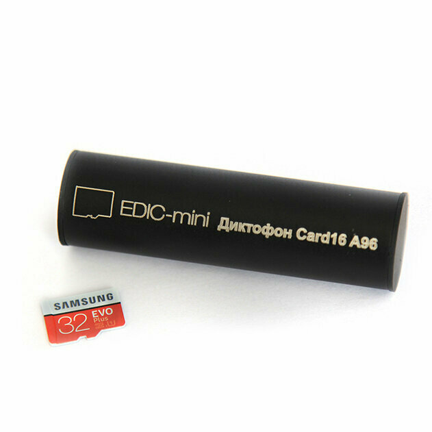 Диктофон Edic-mini Card16 А96