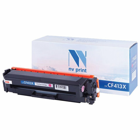 Картридж лазерный NV PRINT (NV-CF413X) для HP M377dw/M452nw/M477fdn/M477fdw, комплект 2 шт., пурпурный, ресурс 5000 страниц