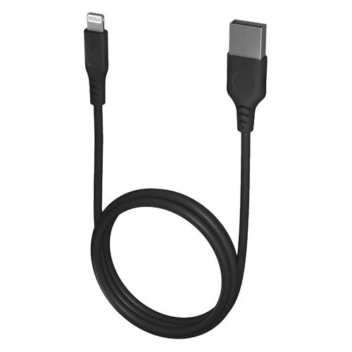 Кабель Vipe, Lightning (m) - USB (m), 1.2м, MFI, в оплетке, 2.4A, черный [vpcblmfipvcblk]