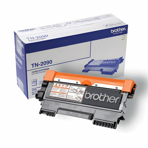 Картридж лазерный BROTHER (TN2090) DCP-7057R и другие, комплект 2 шт., оригинальный, ресурс 1000 стр.