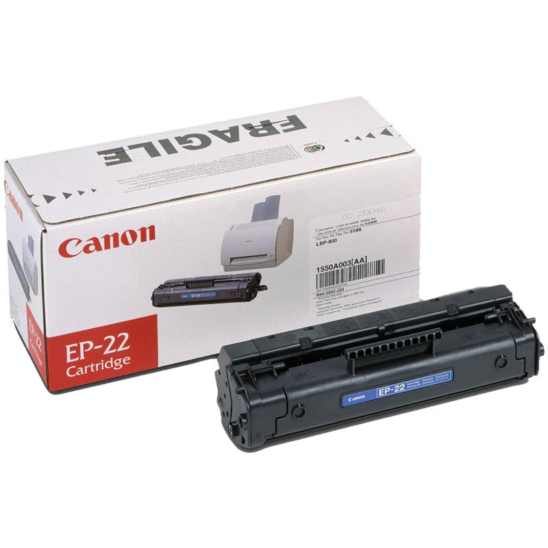 Картридж оригинальный Canon Cartridge EP-22 черный для Canon LBP-800/810/1120/HP LJ 1100 (2,5K) 1550A003