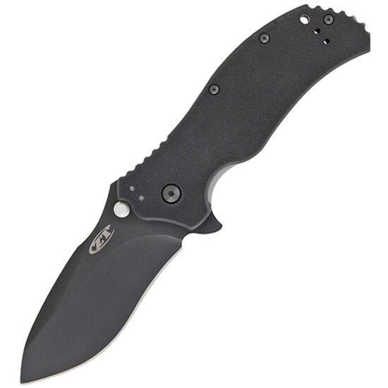 Полуавтоматический складной нож ZERO TOLERANCE ZT0350 Matte Black Folder