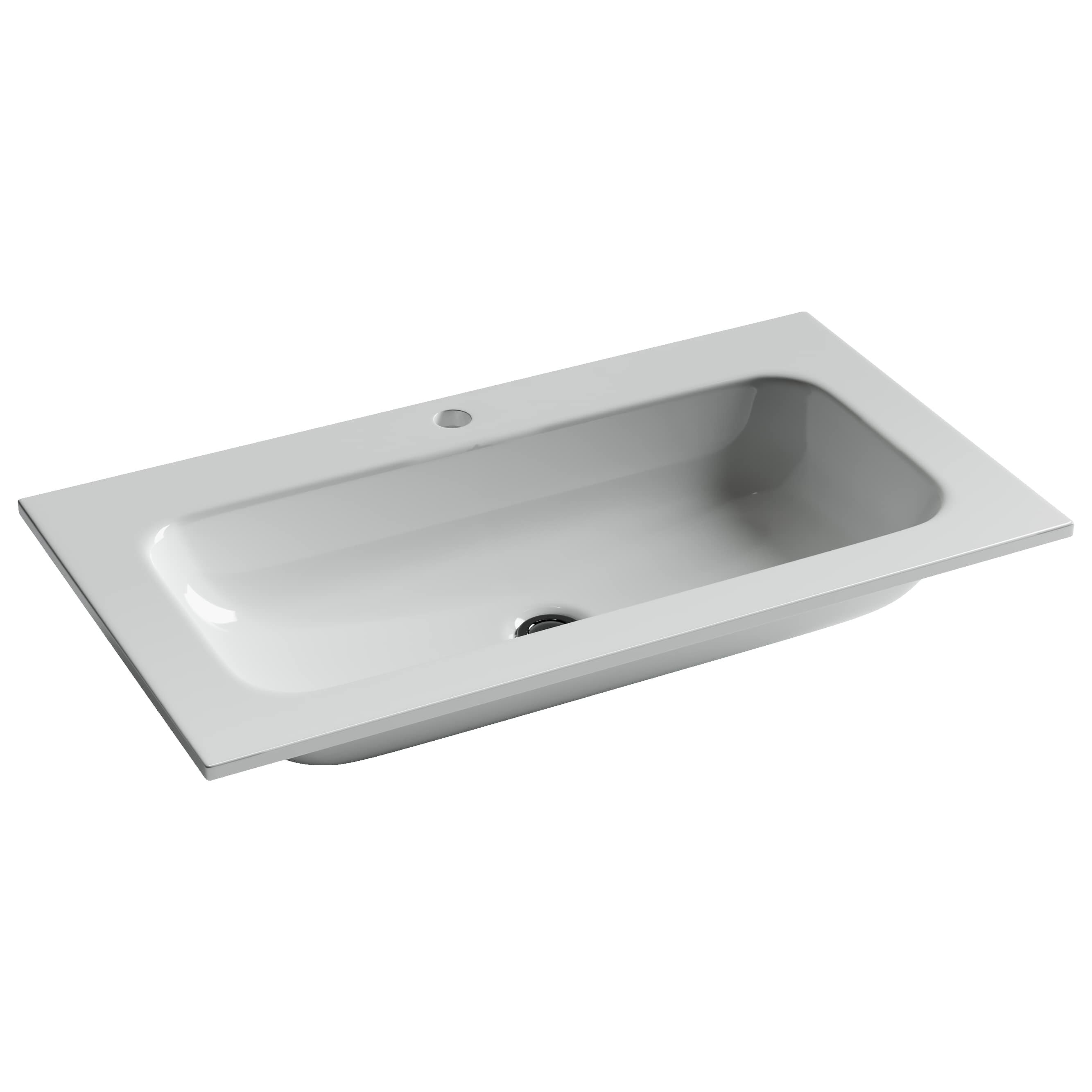 Раковина накладная Ceramica Nova Element 82 см CN7012, белая