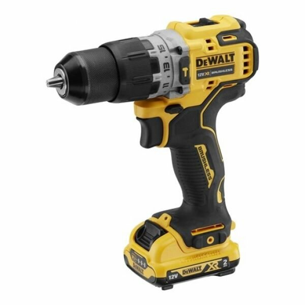 Дрель аккумуляторная ударная DEWALT DCD706D2-QW