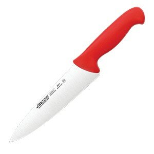 Нож поварской «2900» L=33.3/20 см красный ARCOS 292122 4072435