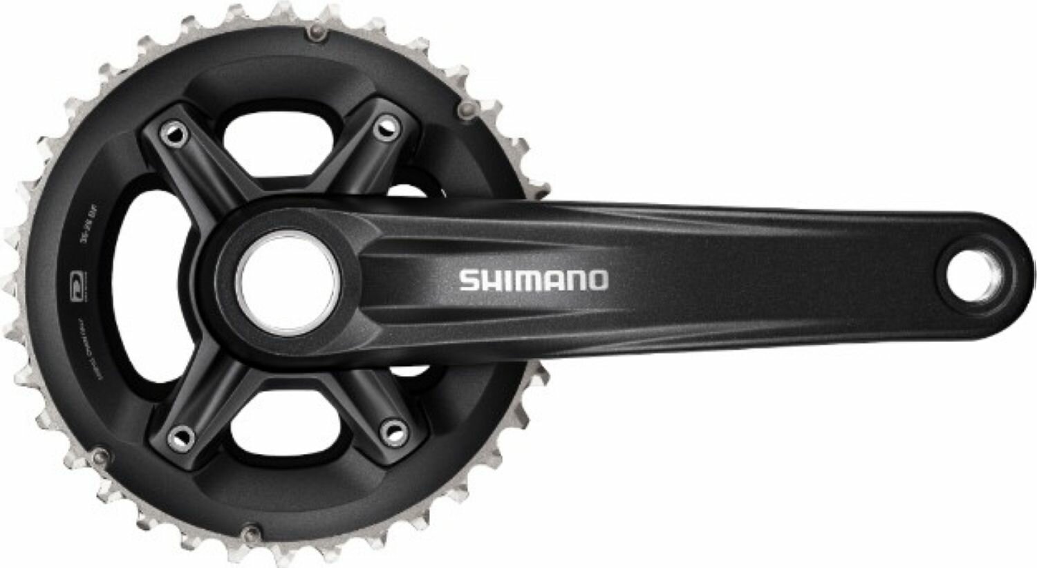 Система Shimano FC-MT500-B2, 10-Speed, 175mm, 36-26T, Chain Line 3mm (Система Shimano FC-MT500-B2, FOR REAR 10-SPEED, 2-PCS FC, 175MM 36-26T W/O BB PARTS, CHAIN LINE 3MM)