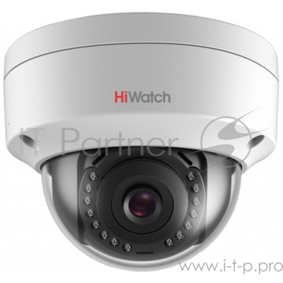 Видеокамера IP Hikvision HiWatch DS-I252 4-4мм цветная корп.:белый