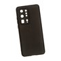 Чехол (задняя накладка) для Huawei P40 Pro Plus матовый силикон, черный