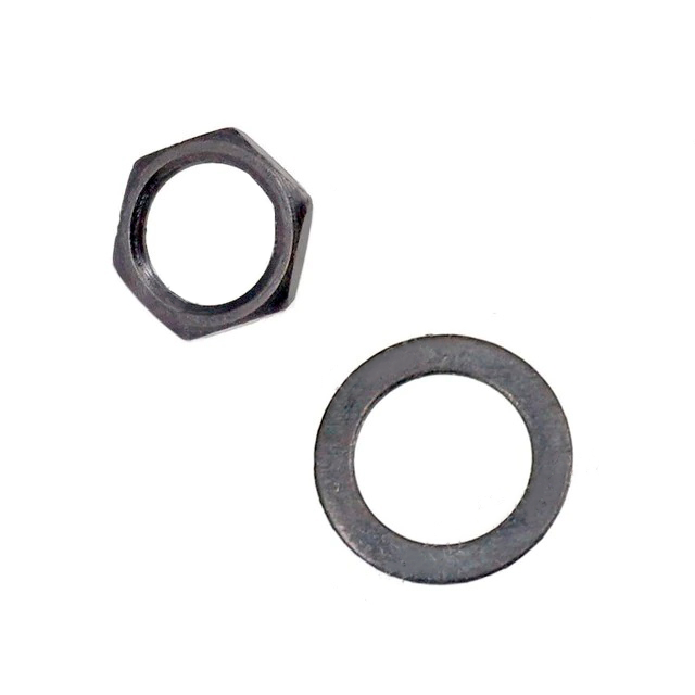 фото Гайка шестигранная с шайбой 3/8, черный, PARTS