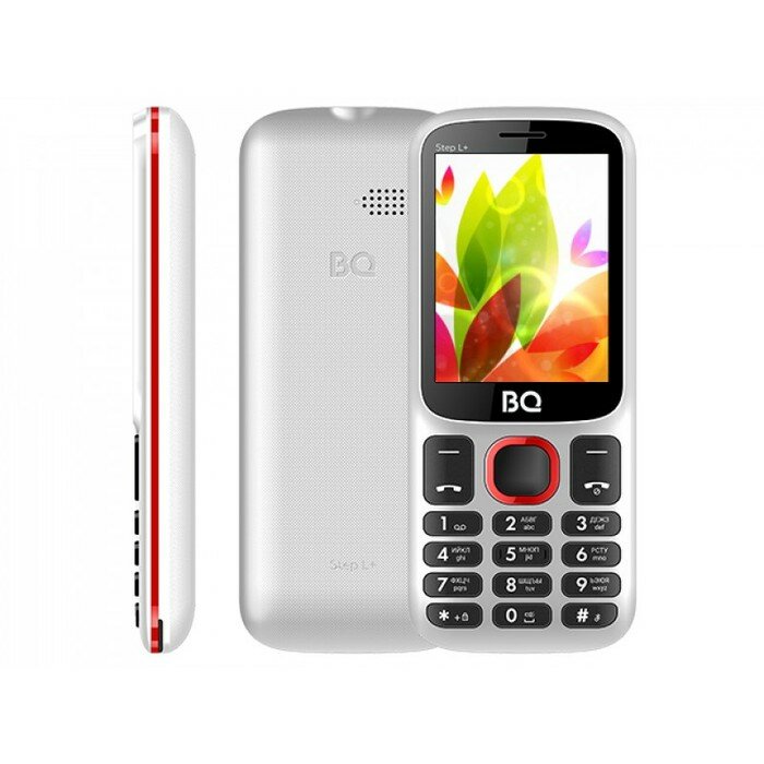 Мобильный телефон BQ 2440 Step L+ White/Red