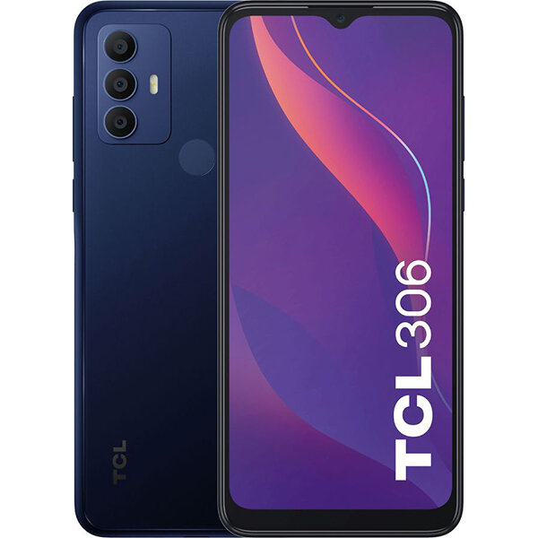 Смартфон TCL 306 NFC Atlantic Blue