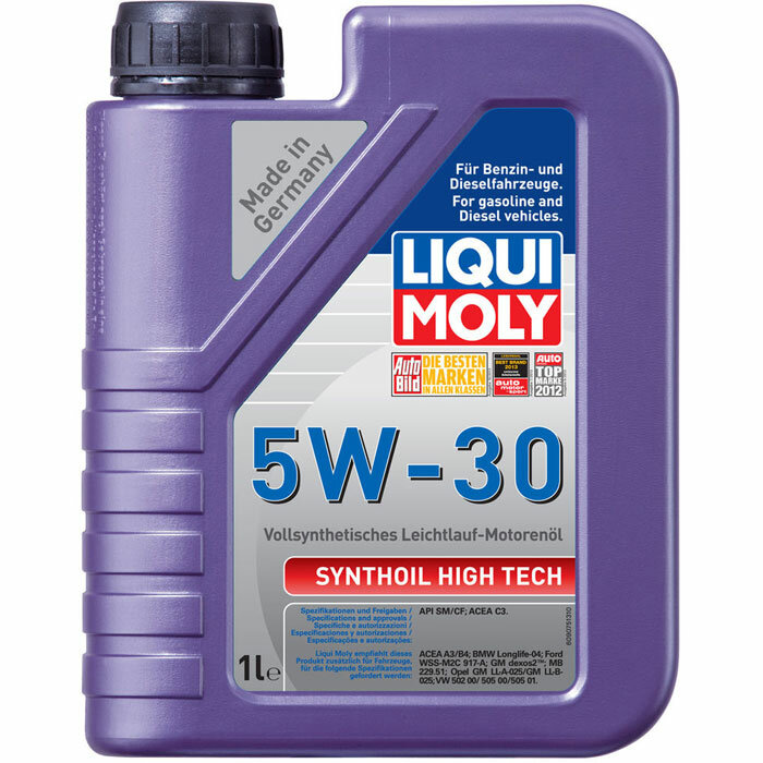 Полусинтетическое моторное масло LIQUI MOLY Synthoil High Tech 5W-30