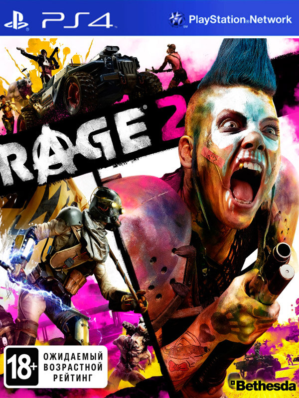 PlayStation Игра RAGE 2 (русская версия) (PS4)