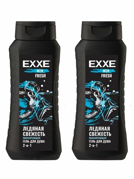 фото EXXE Men Гель для душа 2в1 Мужской 2шт*400мл