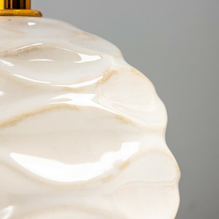 Настольная лампа "Бирибила" E14 40Вт белый 13х13х26,5 см - фотография № 5