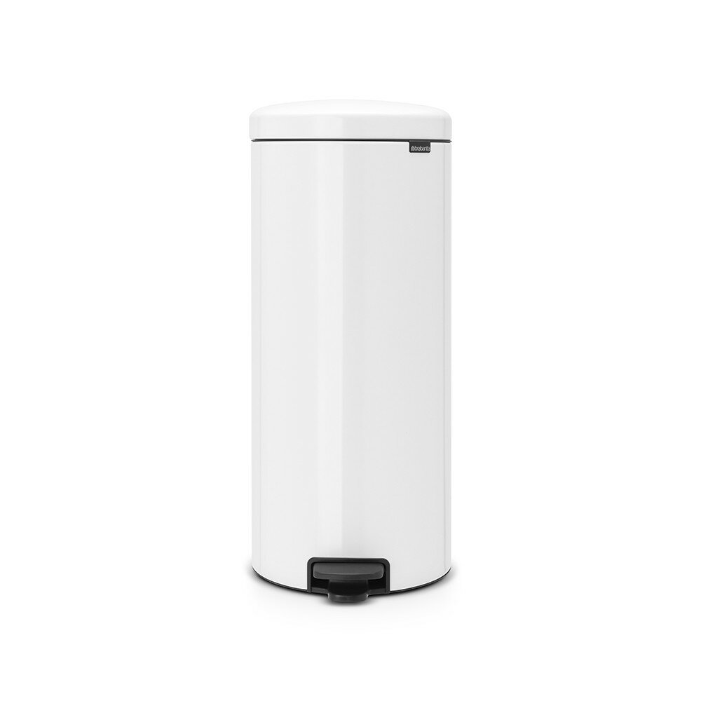 Бак для мусора Brabantia Newicon, 30л, с педалью, белый 111785