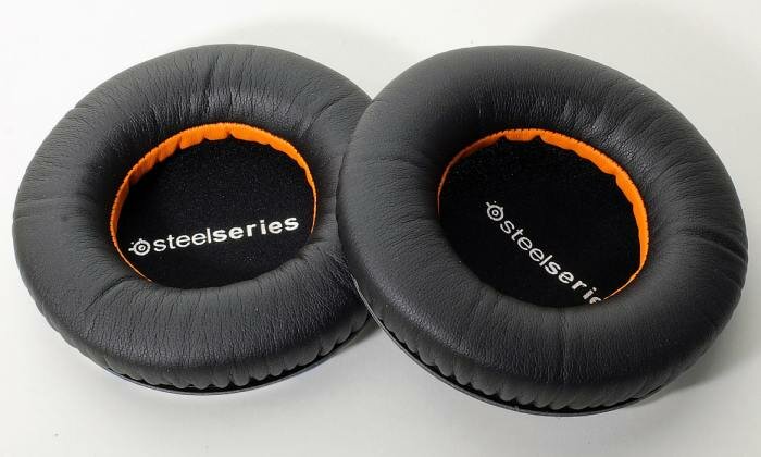 Амбушюры для наушников Steelseries SiberiaV2 / SiberiaV3 / Siberia200 чёрные