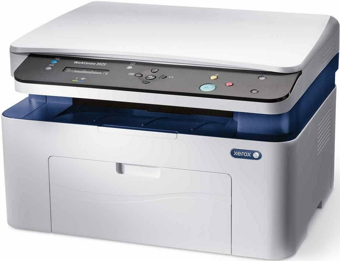 МФУ Xerox WorkCentre 3025BI 3025VBI A4 Чёрно-белый/печать Лазерная/разрешение печати 1200x1200dpi/разрешение сканирования 600x600dpi