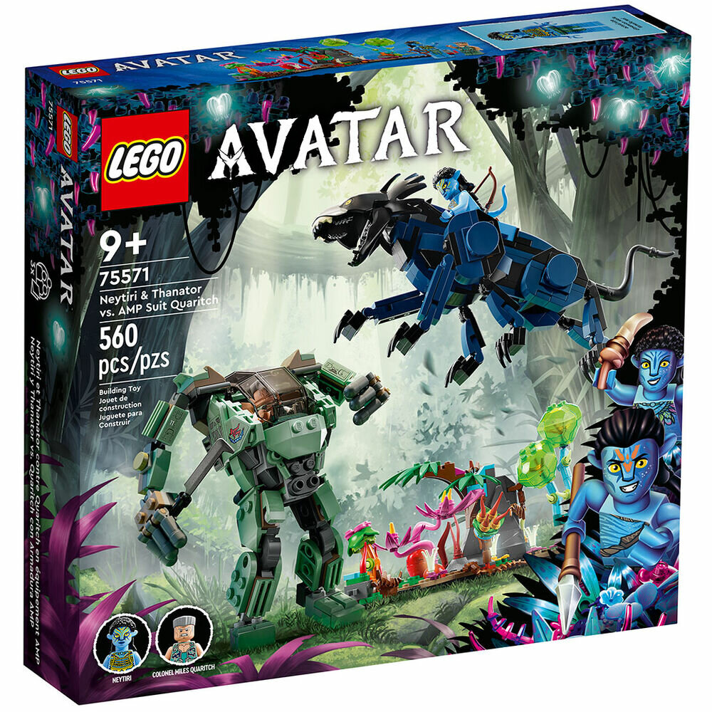 LEGO Avatar Нейтири и Танатор против AMP Suit Quaritch 75571