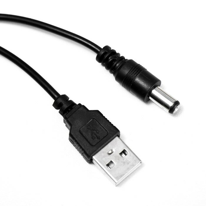 Настольные RISALUX Ночник "Хеллоу" LED USB от батареек 3хАА белый 36х13х4 см - фотография № 8