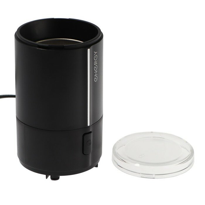 Кофемолка ENERGY EN-107, электрическая, ножевая, 150 Вт, 50 г, чёрная - фотография № 3
