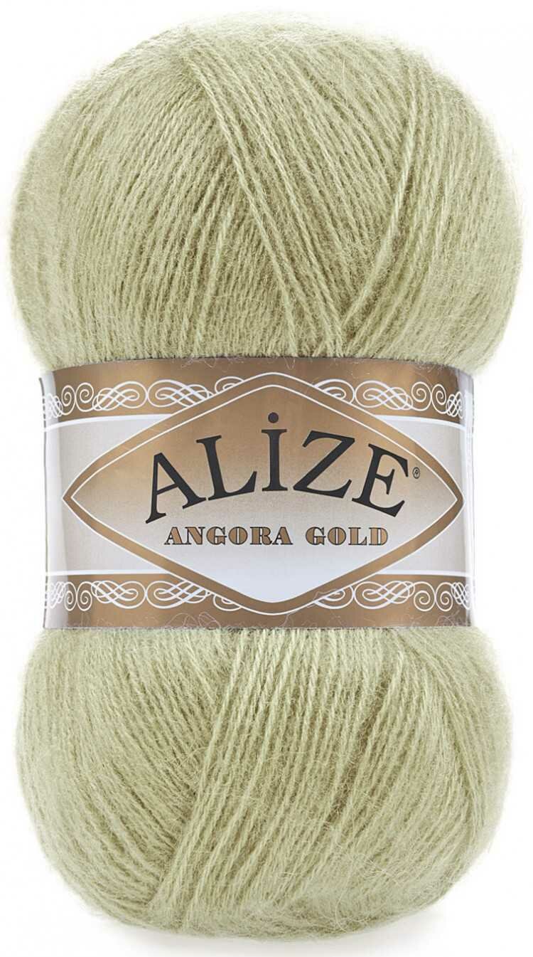 Пряжа Alize Angora Gold - 267 оливковый