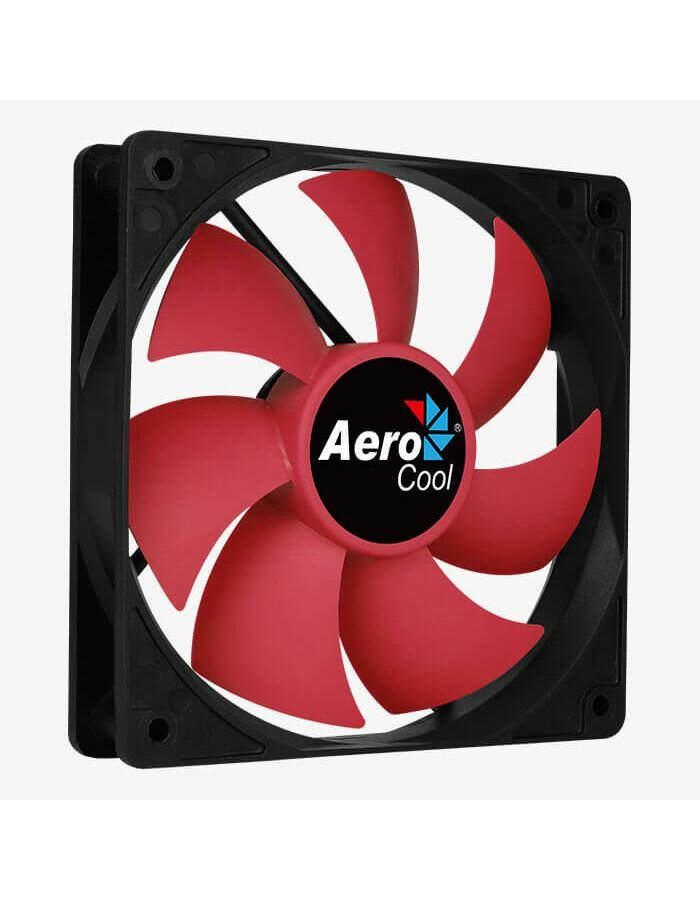 Вентилятор для корпуса AeroCool Force 12 / 120mm/ 3pin+4pin/ Red blade