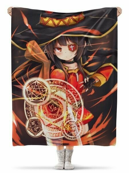 Плед "Мэгумин / Megumin" - фотография № 1