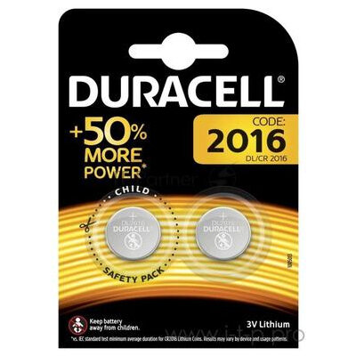 Батарейки Duracell Dl/cr2016-2bl .