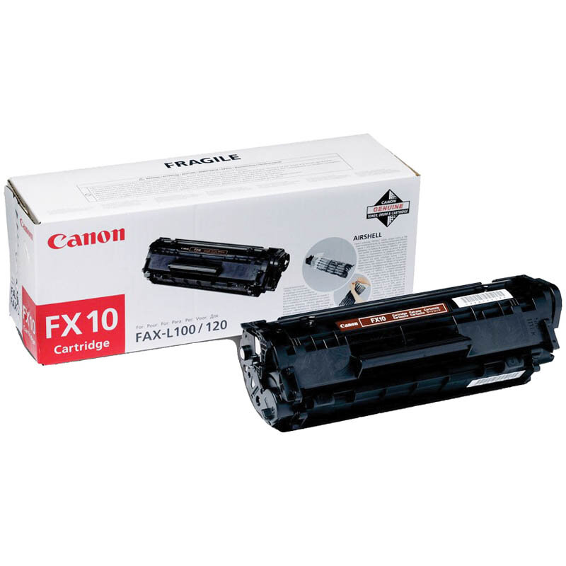 Картридж оригинальный Canon Cartridge FX-10 черный для Canon L100/L120/MF4010/4018 (2K) 0263B002