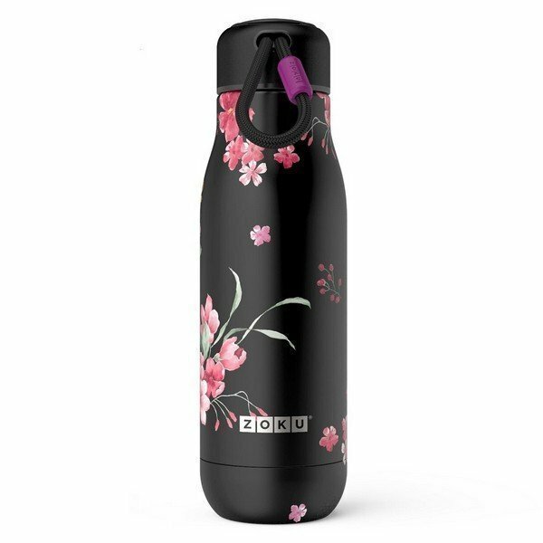 Термос zoku 500 мл midnight floral арт. ZK142-12