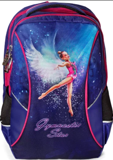 фото Рюкзак для гимнастики (ткань п/э, василек/синий) 216.1 M- 065