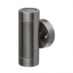 фото Светильник садово-парковый настенный хром GU10 70 Вт IP65