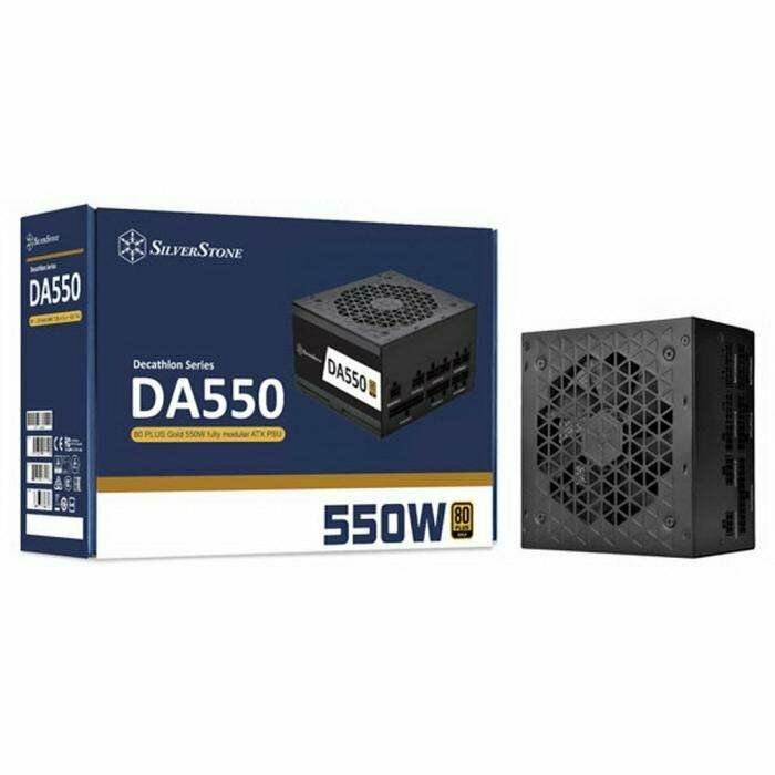 Блок питания Silverstone SST-DA550-G (SST-AX0850MCGD-A) 550W, 80 PLUS Gold, Full Modular, 1*12V, 120mm FAN 18dBa