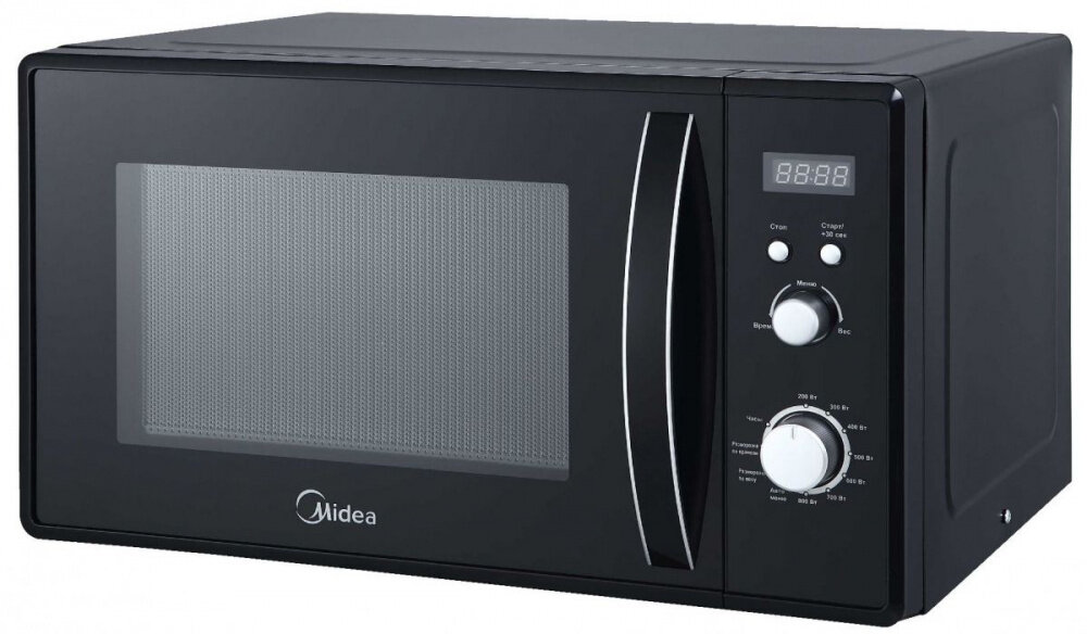 Микроволновая Печь Midea AM823AM9-B 23л. 800Вт черный