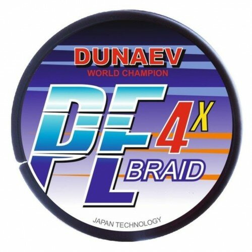 Шнур Dunaev BRAID PE X-4 150м 0.10мм